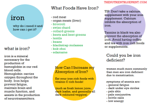 iron infographic